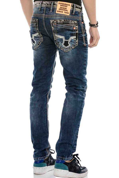 Cipo and Baxx Jeans - CD593 Blue