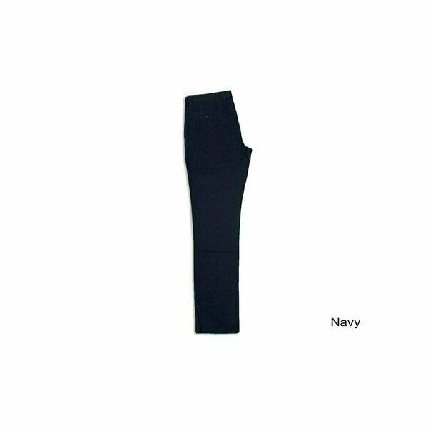 Ledger Peach Finish Fine Cotton Drill Slim Fit Chino Navy