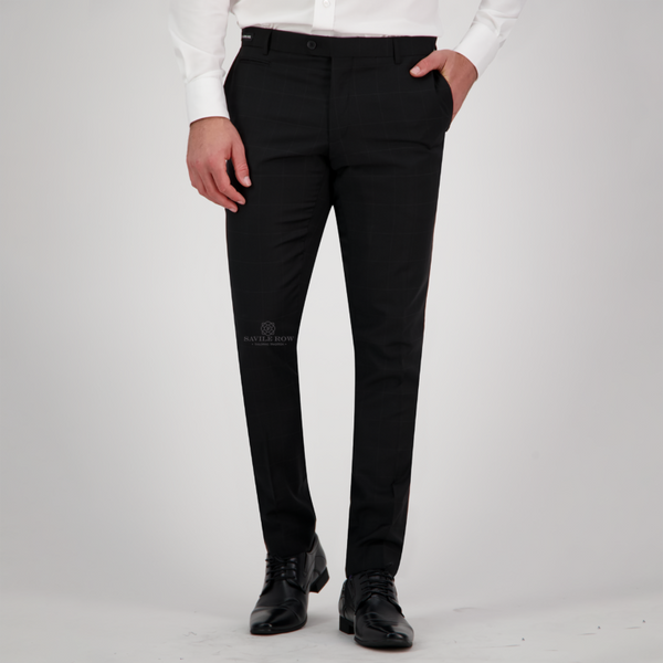 Savile Row Trouser JESSE BLACK FW9