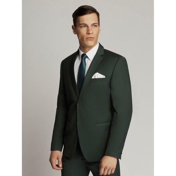 Scuzzatti Bottle Green Suit Fine Twill Plain Suit