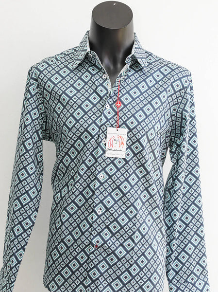 GREENFIELD Long Sleeve Shirt Sea - JLW1014