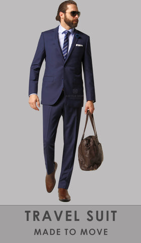 Savile Row Suit - Abram D10 Marine