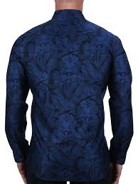 Maceoo Shirt - Lion Connected Blue