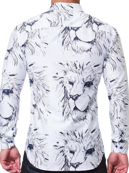 Maceoo Shirt - Lion White