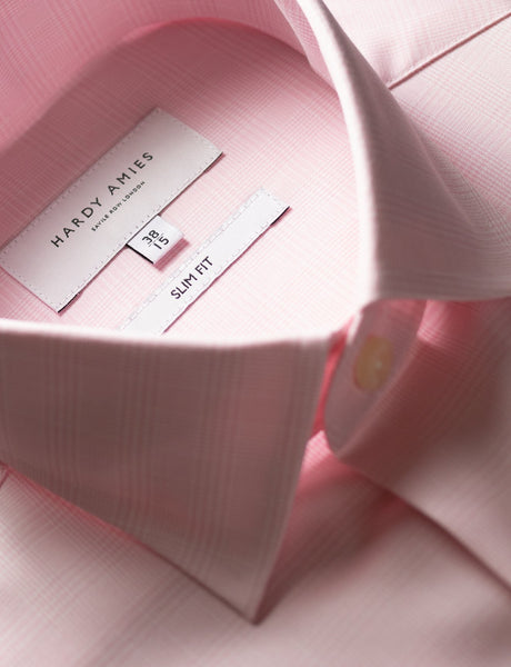 Hardy Amies - HA397SF Pink Check ( Online Only )
